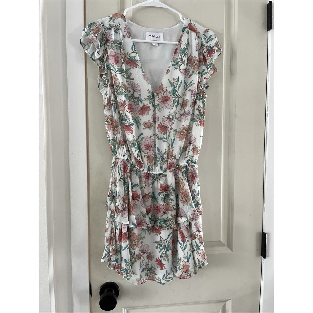 Chelsea Dress in Best Wishes Ivory YUMI KIM Size M Summer Vacation Date Night